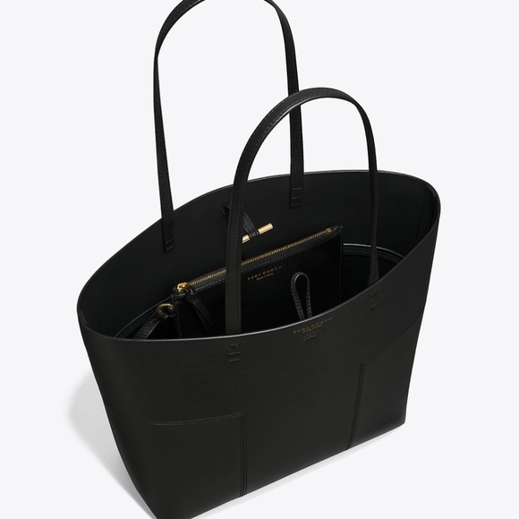 ⛔️SOLD⛔️Beautiful Tory Burch leather large Tote - Picture 2 of 7